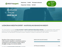 Tablet Screenshot of kreditniexpert.com
